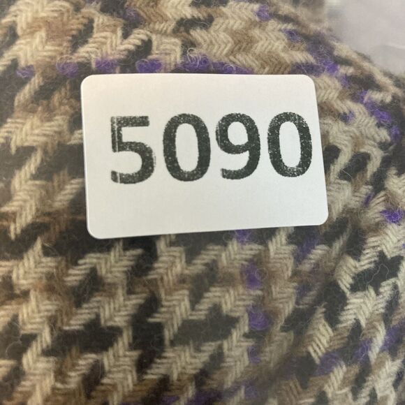 L'Agence Revolve Blazer‎ Womens 10 Chamberlain Houndstooth Jacket Tan Multicolor - Picture 9 of 9